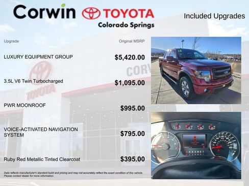 Used 2013 Ford F150 FX4 w/ Luxury Equipment Group image 4