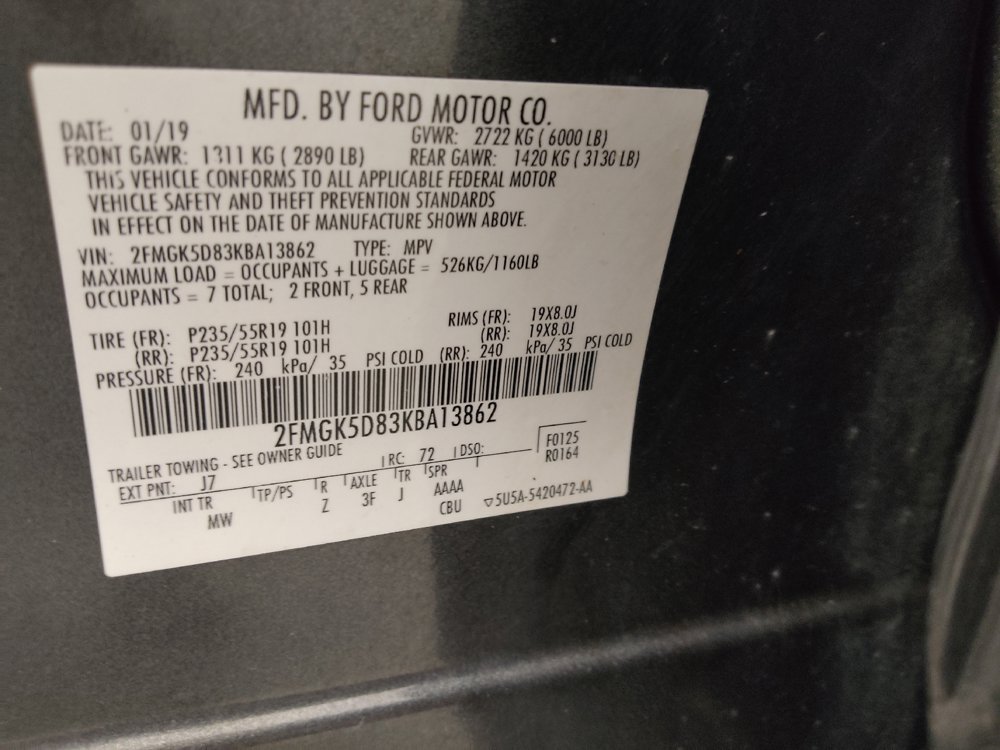 Used 2019 Ford Flex Limited FWD image 33