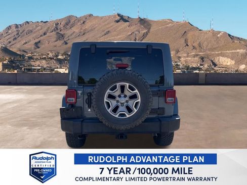 Used 2015 Jeep Wrangler Unlimited Rubicon w/ Connectivity Group AWD/4WD image 5