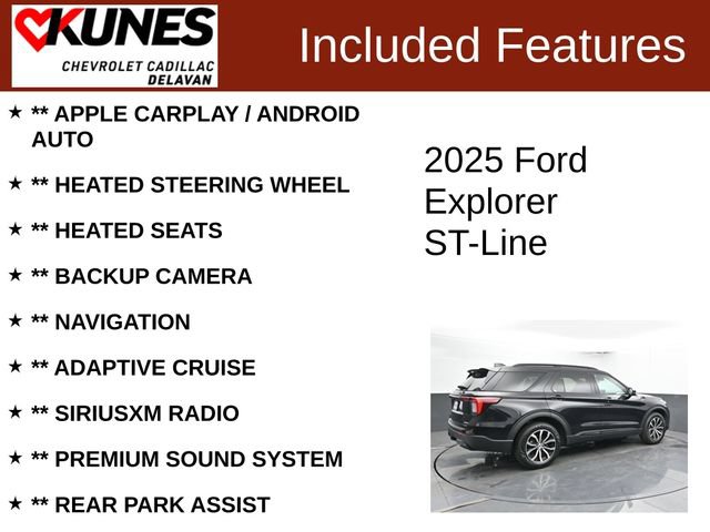 Used 2025 Ford Explorer ST-Line AWD/4WD image 3