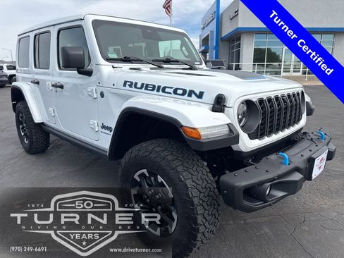 Used 2025 Jeep Wrangler Unlimited Rubicon 4xe image 1