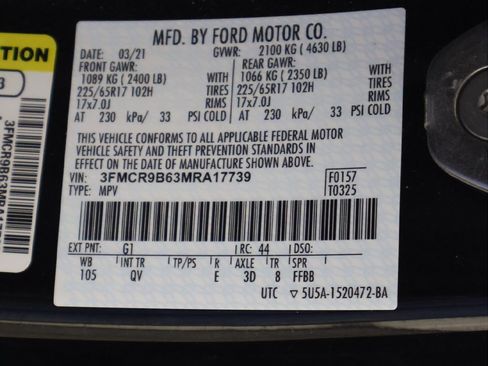 Used 2021 Ford Bronco Sport Big Bend image 48