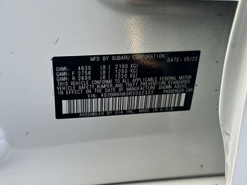 Certified 2024 Subaru Legacy Limited image 33