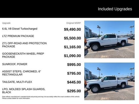 Used 2024 Chevrolet Silverado 2500 LTZ w/ LTZ Premium Package AWD/4WD image 5