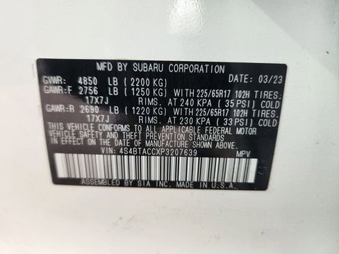 Used 2023 Subaru Outback Premium image 25