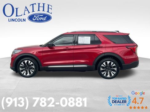 Used 2025 Ford Explorer Platinum w/ LUX Leather Package image 2