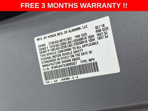 Used 2018 Honda Odyssey EX-L image 26