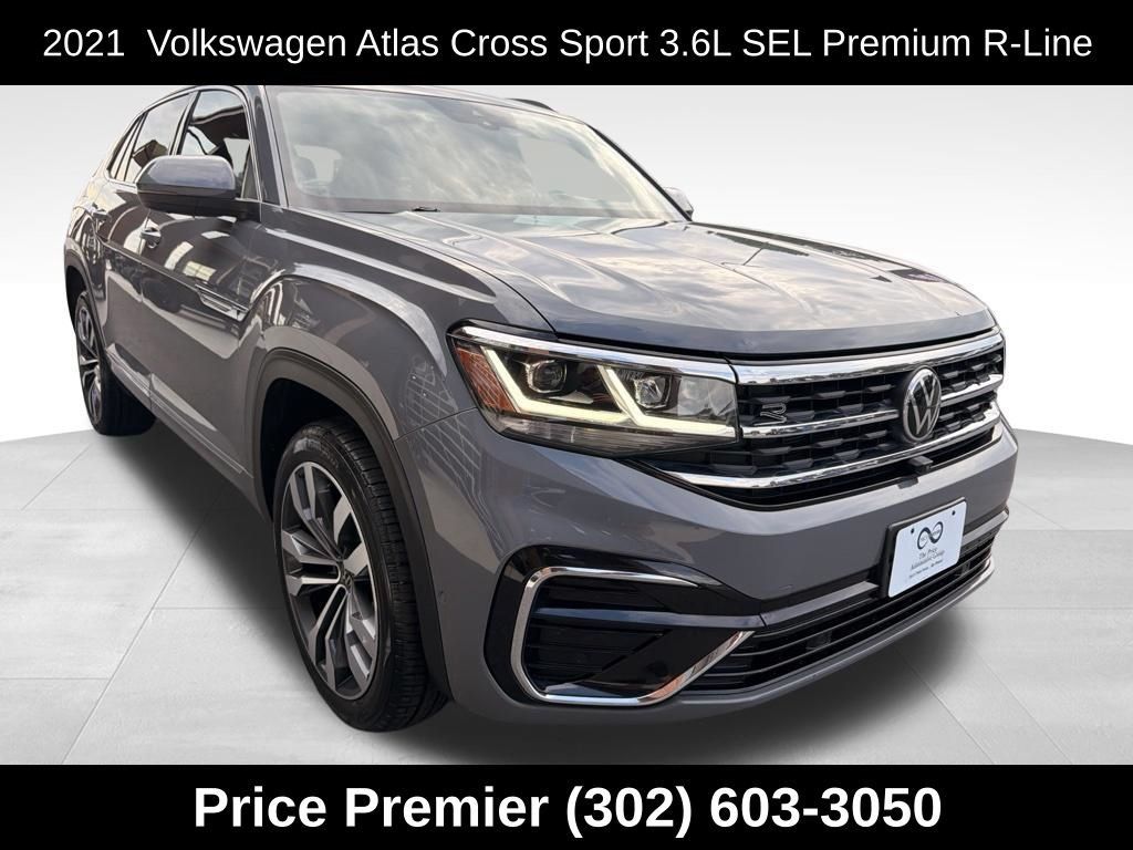 Used 2021 Volkswagen Atlas Cross Sport SEL Premium R-Line AWD/4WD image 1