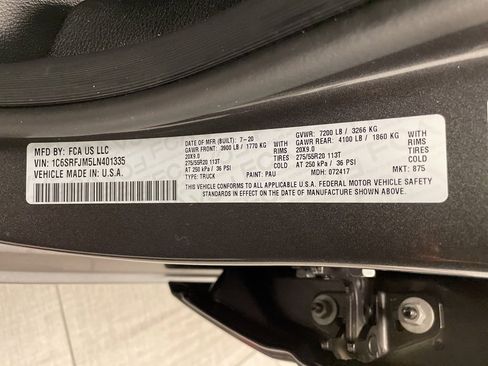 Certified 2020 RAM 1500 Laramie image 33