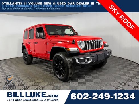 Certified 2025 Jeep Wrangler Unlimited Sahara w/ Safety Group image 1
