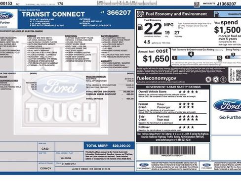 Used 2018 Ford Transit Connect XLT FWD image 18