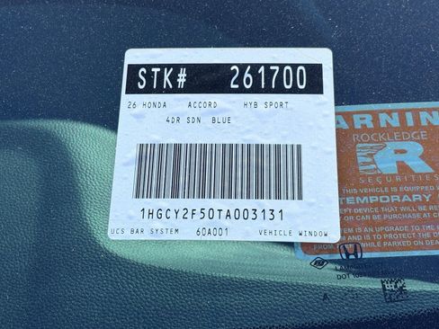 New 2026 Honda Accord Sport image 21