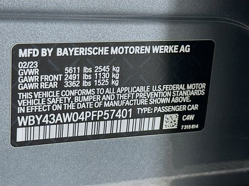 Used 2023 BMW i4 eDrive35 w/ Premium Package RWD image 12