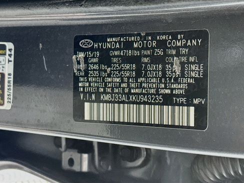 Used 2019 Hyundai Tucson SEL FWD image 38