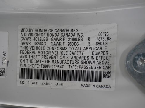 Used 2023 Honda Civic Touring image 32