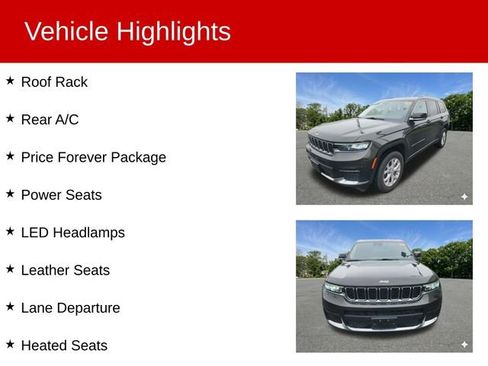 Used 2022 Jeep Grand Cherokee L Limited AWD/4WD image 2