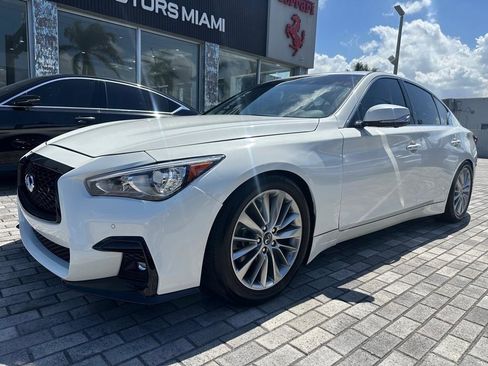 Used 2024 INFINITI Q50 Luxe w/ Cargo Package RWD image 3