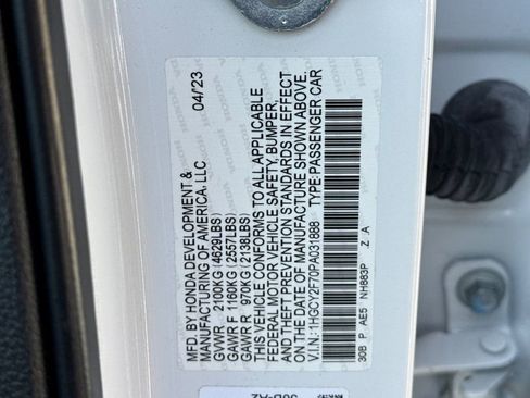 Certified 2023 Honda Accord Sport image 35