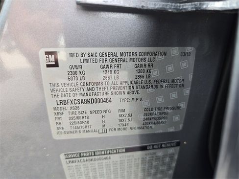 Certified 2019 Buick Envision Essence image 32