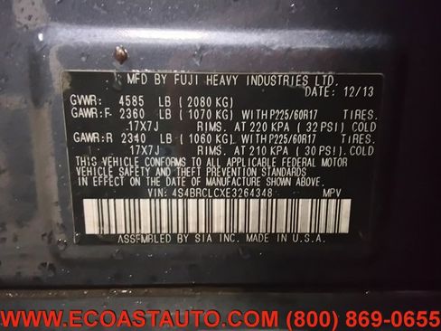 Used 2014 Subaru Outback 2.5i Limited image 16