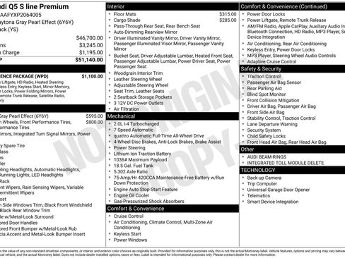 Used 2023 Audi Q5 2.0T Premium w/ Convenience Package image 43