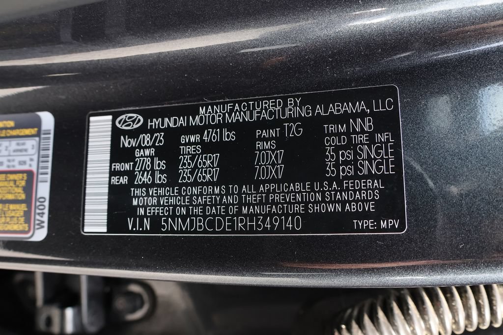 Used 2024 Hyundai Tucson SEL AWD/4WD image 42