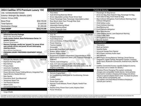 Certified 2024 Cadillac XT5 Premium Luxury FWD image 11