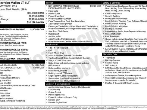 Used 2022 Chevrolet Malibu LT image 1