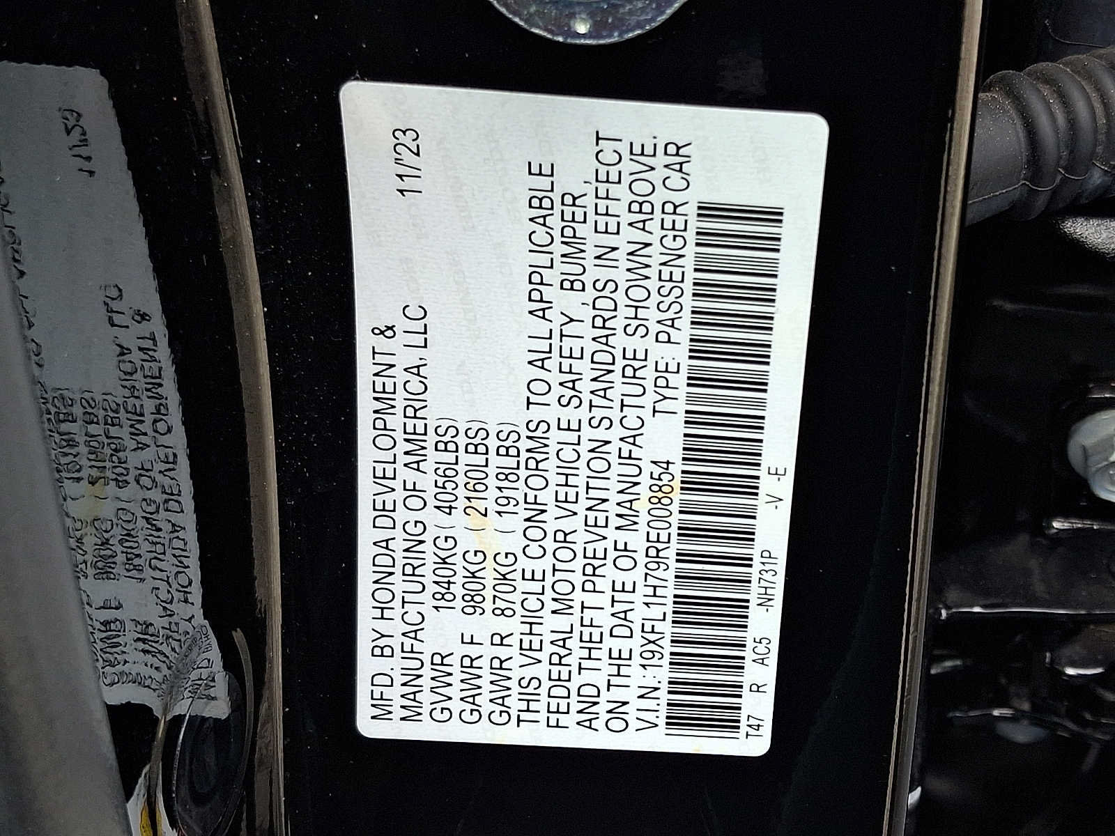 Certified 2024 Honda Civic EX-L image 27