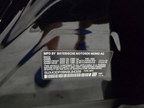 Used 2022 BMW X3 sDrive30i w/ Premium Package 2 RWD image 14