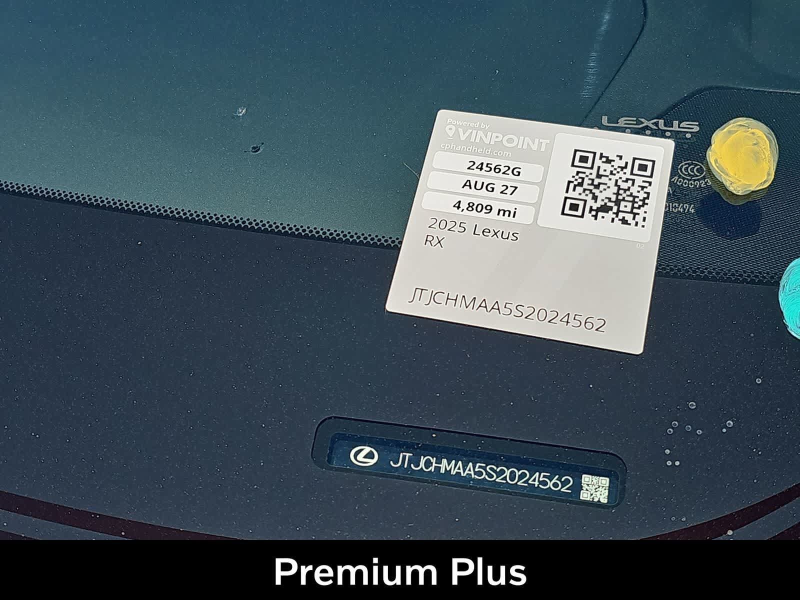 Used 2025 Lexus RX 350 Premium Plus w/ Accessory Package (Z1) FWD image 25