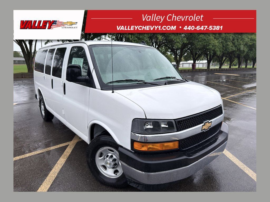 New 2025 Chevrolet Express 3500 LS w/ Chrome Appearance Package RWD image 1