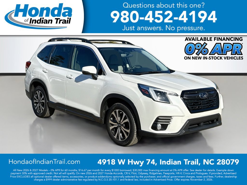 Used 2023 Subaru Forester Limited AWD/4WD 360° Tour