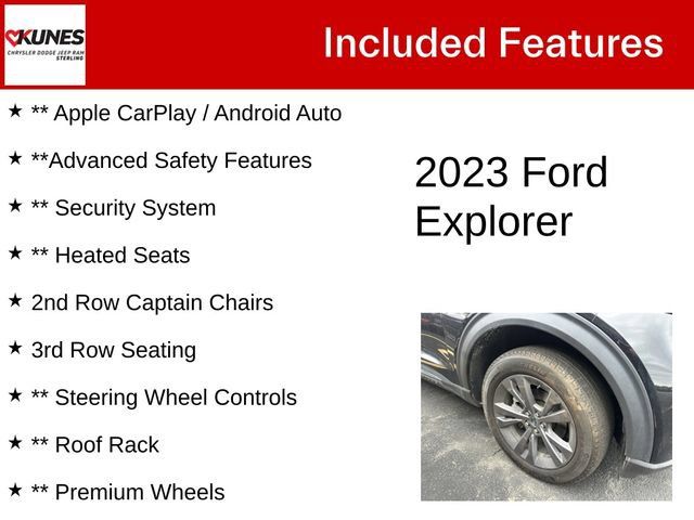 Used 2023 Ford Explorer XLT w/ XLT Sport Appearance Package AWD/4WD image 4