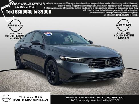 Used 2025 Honda Accord SE image 1