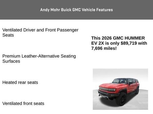 Used 2026 GMC Hummer EV SUV AWD/4WD image 12