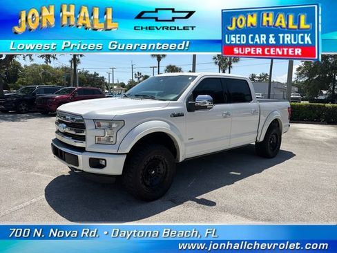 Used 2016 Ford F150 Platinum w/ Equipment Group 701A Luxury AWD/4WD image 2