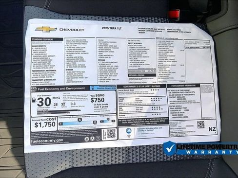 New 2025 Chevrolet Trax LT w/ Driver Confidence Package FWD image 15