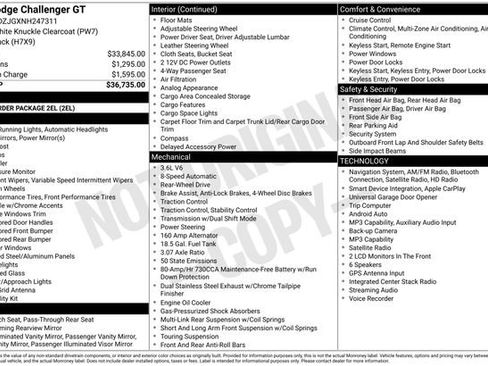 Used 2022 Dodge Challenger GT RWD image 2