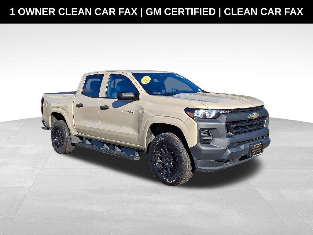 Certified 2023 Chevrolet Colorado W/T w/ WT Convenience Package II AWD/4WD image 1