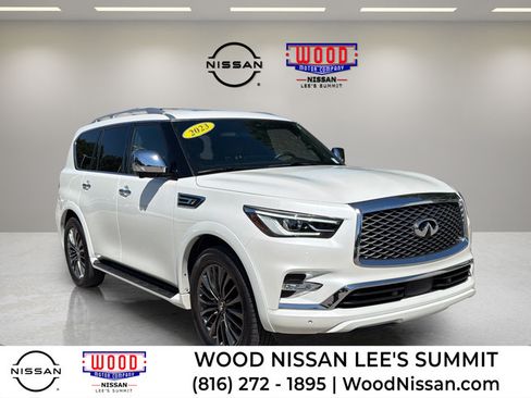 Used 2023 INFINITI QX80 Sensory w/ All-Season Package AWD/4WD image 1