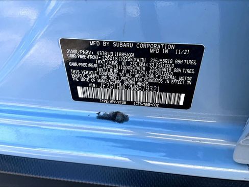 Used 2021 Subaru Crosstrek 2.5i Limited w/ Moonroof Package 1 image 35