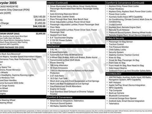 Used 2019 Chrysler 300 S w/ 300S Premium Group image 35