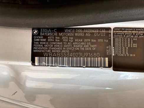 Used 2002 BMW 330Ci Convertible RWD image 29