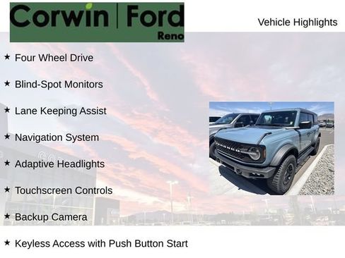 Certified 2023 Ford Bronco Wildtrak AWD/4WD image 7