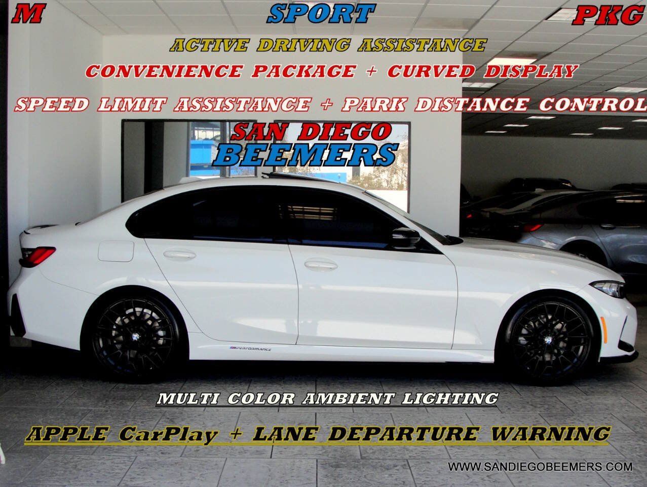 Used 2023 BMW 330i Sedan w/ M Sport Package RWD image 14
