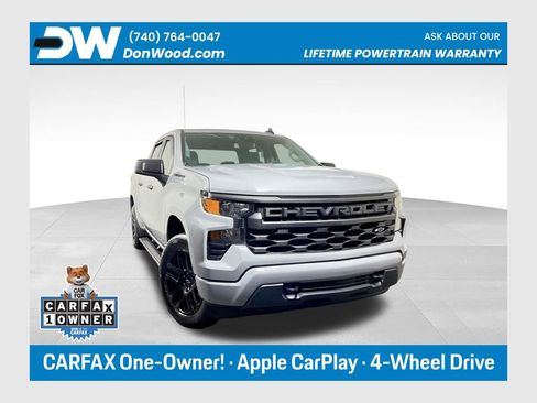 Used 2024 Chevrolet Silverado 1500 Custom w/ LPO, Dark Essentials Package AWD/4WD image 1