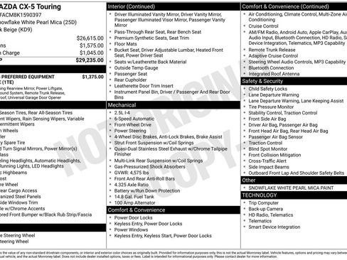 Used 2019 MAZDA CX-5 Touring image 27