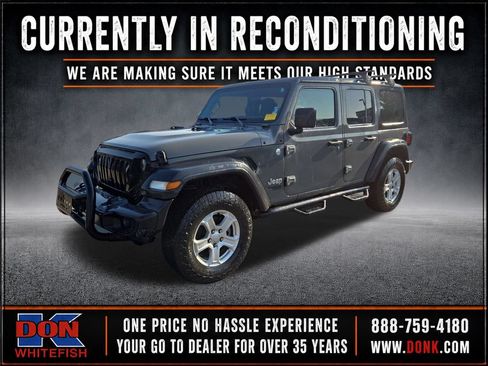 Used 2020 Jeep Wrangler Unlimited Sport S AWD/4WD image 3