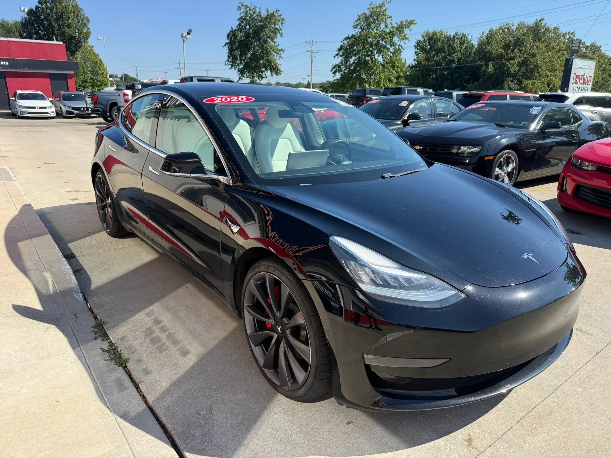 Used 2020 Tesla Model 3 Performance AWD/4WD image 2